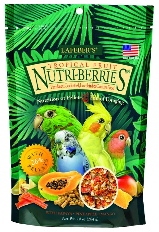 Lafebers Tropical Fruit Nutriberries 284g 1 Lafebers Tropical Fruit Nutriberries 284g