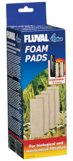 Fluval 4 Plus Replacement Foam Insert 4pack