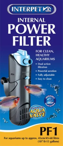 Interpet Fish Aquarium Power Filter Pf