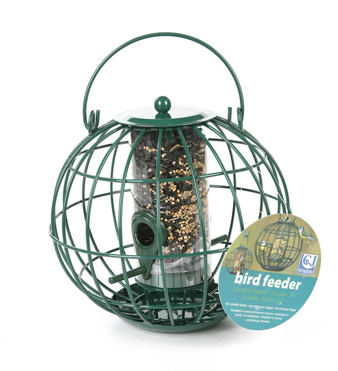 C J Wildlife London Globe Seed Feeder 21cm 1 C J Wildlife London Globe Seed Feeder 21cm