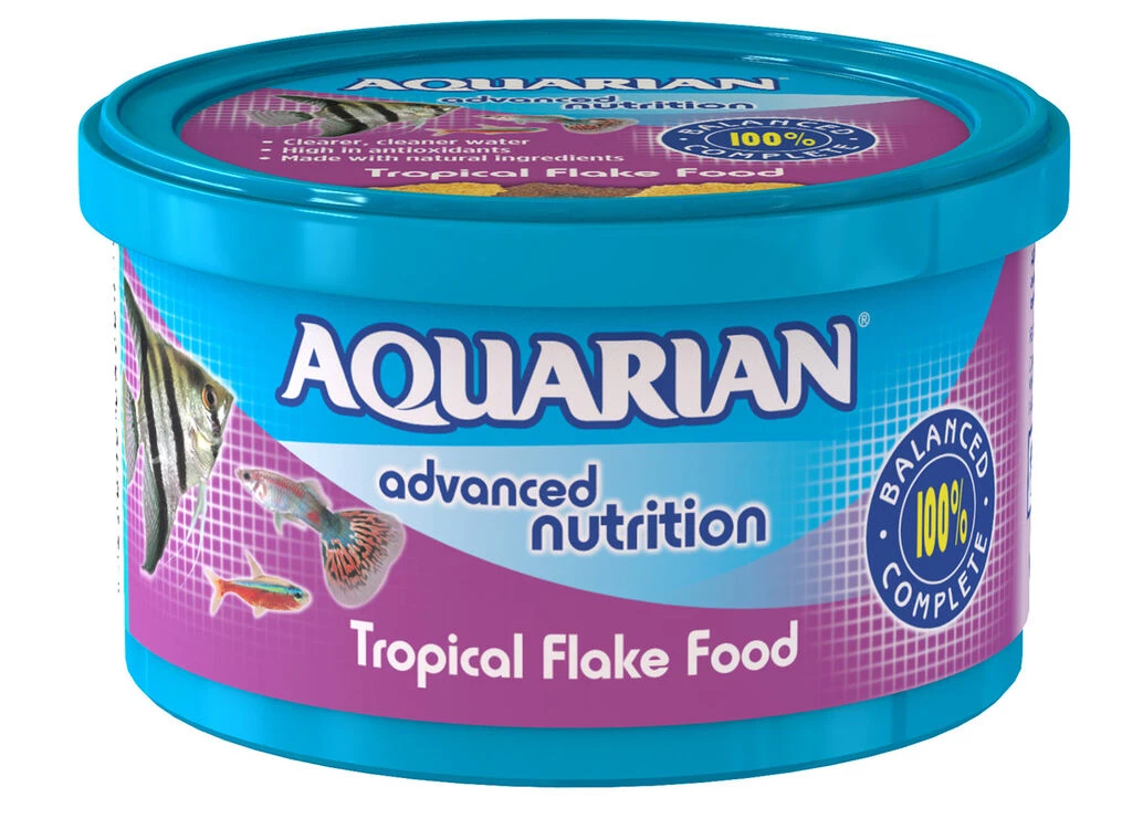 Aquarian Advanced Nutrition Tropical Flakes Fish Food - 200g 1 Aquarian Advanced Nutrition Tropical Flakes Fish Food - 200g