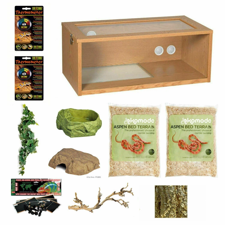 The Pet Express Corn/Milk/King Snake Starter Kit Oak (30" Tall) 1 The Pet Express Corn/Milk/King Snake Starter Kit Oak (30" Tall)