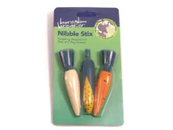 Rosewood Boredom Breaker Nibble Stix Wooden Veg 3pk