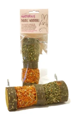 6 X Rosewood Boredom Breaker Natural Treats Double Woodroll