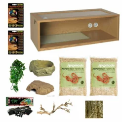 The Pet Express Corn/Milk/King Snake Starter Kit Oak (36" Tall)