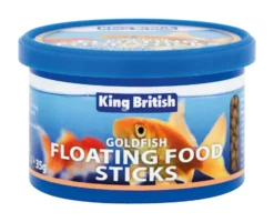 6 X King British Goldfish Floating Food Sticks (with Ihb)