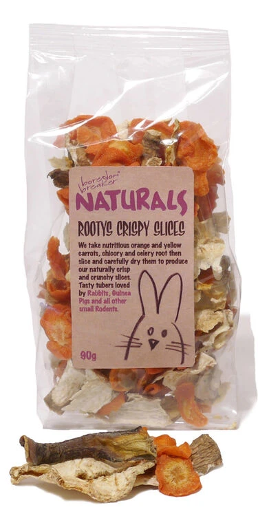 Boredom Breaker Natural Treats Rootys Crispy Slices 90g 1 Boredom Breaker Natural Treats Rootys Crispy Slices 90g