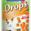9 X Vitakraft Small Animal Sugar Free Carrot Drops 75g