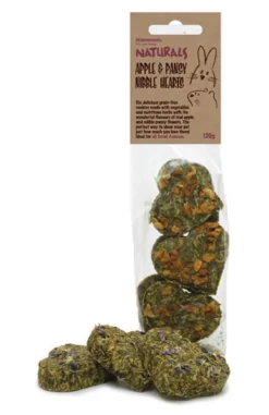 Rosewood Naturals Apple & Pansy Nibble Hearts