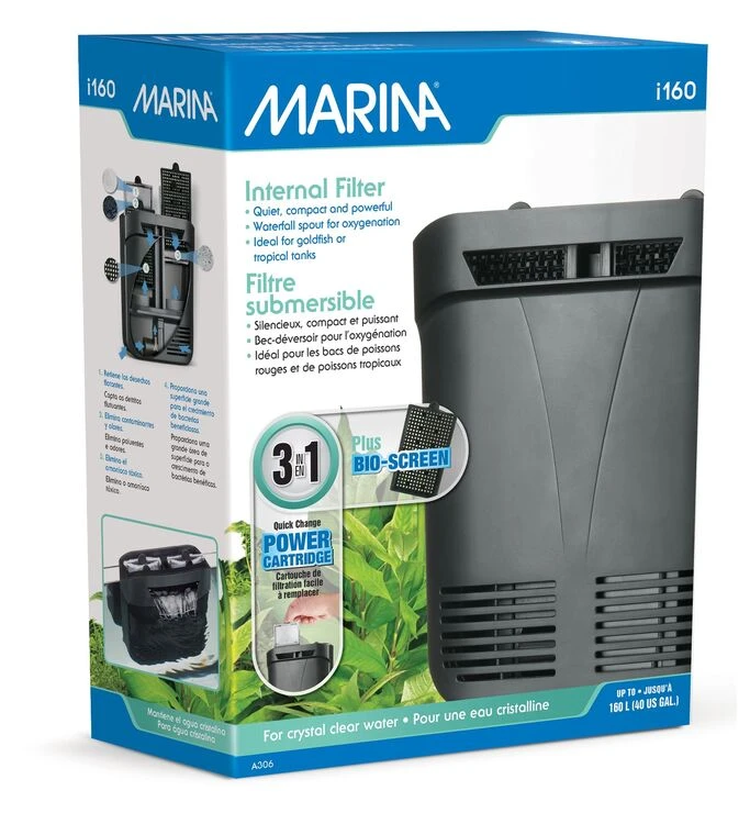 Marina I160 Internal Filter (for Aquariums Up To 160L) 1 Marina I160 Internal Filter (for Aquariums Up To 160L)