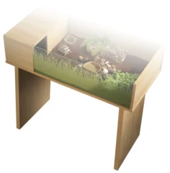 Vivexotic Viva Tortoise Table Stand Oak