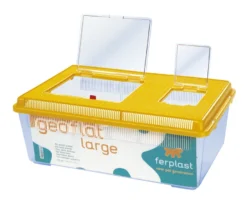 Ferplast Geo Plastic Tank Flat Large Mixed Colours 46.7x30.5x17.5cm