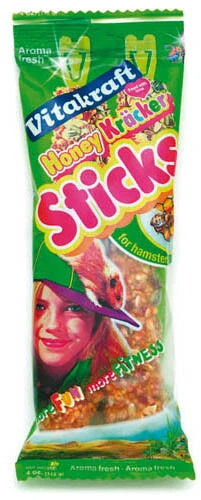 10 X Vitakraft Hamster Honey Sticks