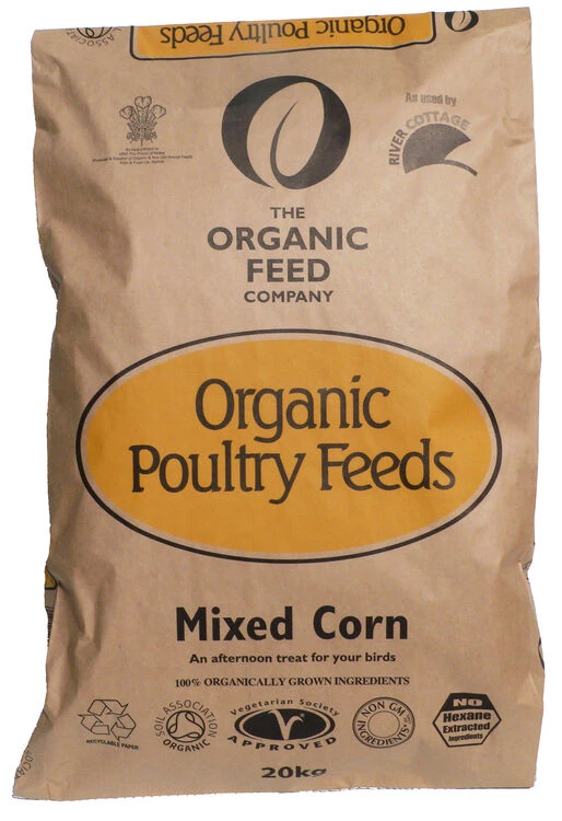 Allen & Page Organic Poultry Organic Mixed Corn 20kg 1 Allen & Page Organic Poultry Organic Mixed Corn 20kg