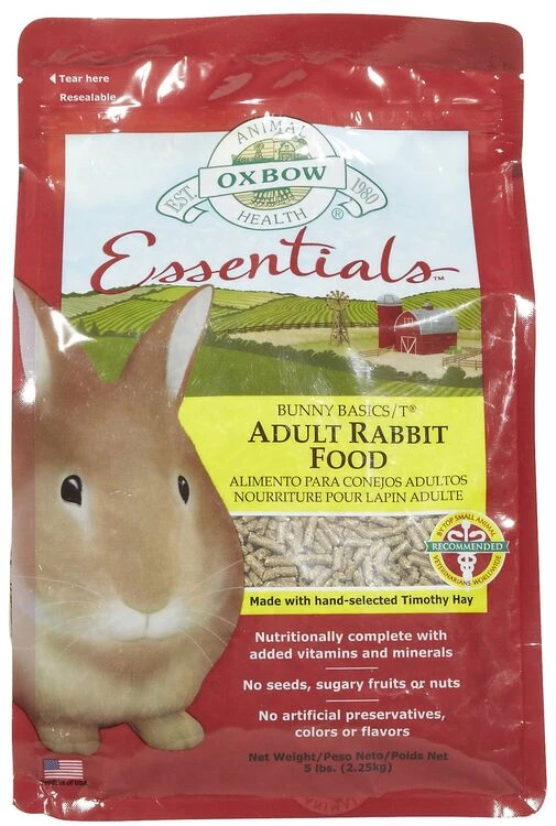 Oxbow Bunny Basics Adult Rabbit Food 1 Oxbow Bunny Basics Adult Rabbit Food