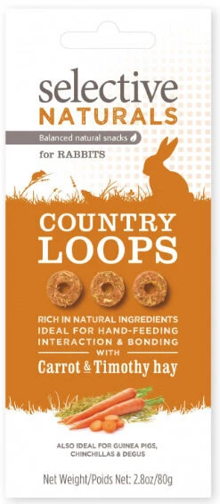 4 X Supreme Selective Naturals Country Loops 80g