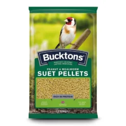 Bucktons Suet Pellets Peanut And Mealworm 12.55kg