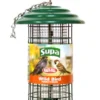 Supa Easy Fill Plastic Fortress Peanut Feeder Green 20cm