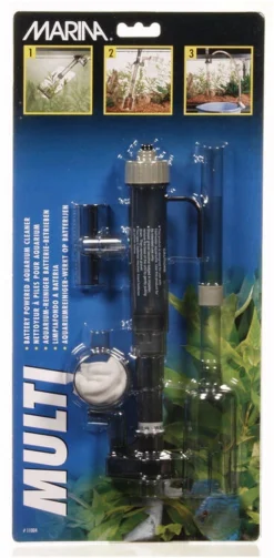 Marina Multi-vac Battery Powered Aquarium Cleaner 20-40cm
