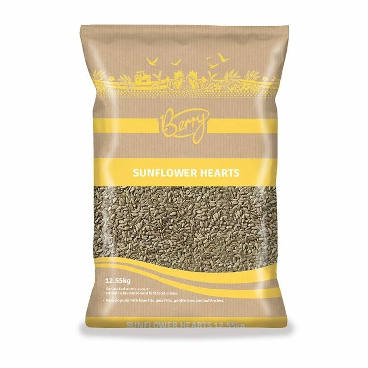 Berry Sunflower Hearts 12.55kg 1 Berry Sunflower Hearts 12.55kg
