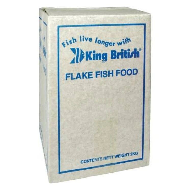 King British Tropical Fish Flake Food 2kg 1 King British Tropical Fish Flake Food 2kg