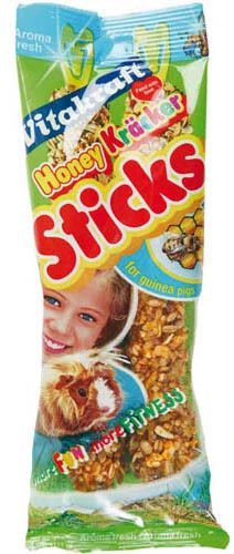 10 X Vitakraft Kracker Guinea Pig Honey-spelt Stick