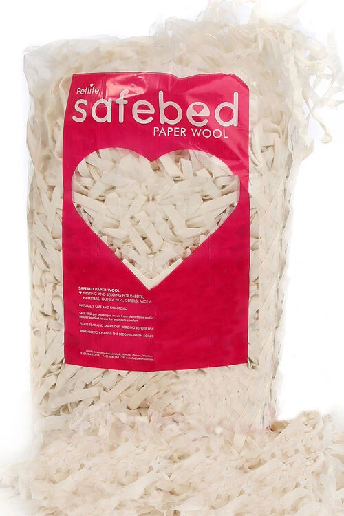 Safebed Paper Wool Small Pet Bedding 2kg 1 Safebed Paper Wool Small Pet Bedding 2kg