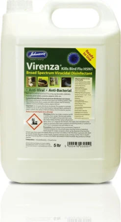 Johnson's Virenza Bulk Disinfectant 5 Litre