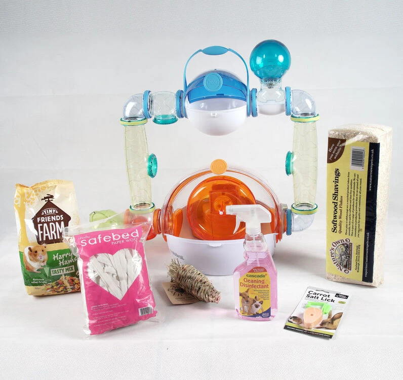 The Pet Express Habitrail Ovo Suite Hamster Starter Kit 1 The Pet Express Habitrail Ovo Suite Hamster Starter Kit