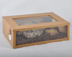 Royal Python/Ball Python Starter Kit Monkfield Oak Vivarium (18") -PetNest Shop DSC0035edit
