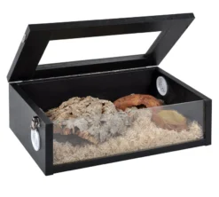 The Pet Express Corn Snake Starter Kit - Black Vivarium (18") -PetNest Shop DSC0040edit