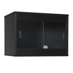 Monkfield Vivarium 61 X 46 X 46cm (24 X 18 X 18") Black