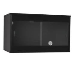 Monkfield Vivarium 76 X 46 X 46cm (30 X 18 X 18") Black