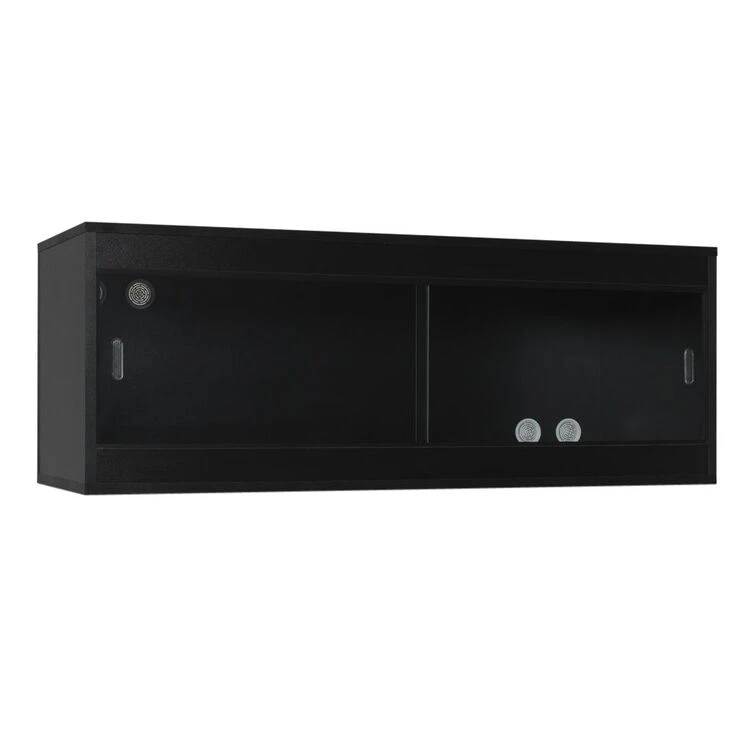 Monkfield Vivarium 122 X 46 X 46cm (48 X 18 X 18") Black 1 Monkfield Vivarium 122 X 46 X 46cm (48 X 18 X 18") Black