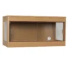 Monkfield Glass-Sided Vivarium 91 X 46 X 46cm (36 X 18 X 18") Oak