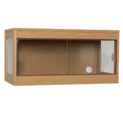 Monkfield Glass-Sided Vivarium 91 X 46 X 46cm (36 X 18 X 18") Oak