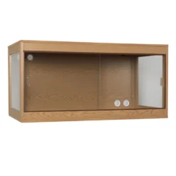 Monkfield Glass-Sided Vivarium 122 X 61 X 61cm (48 X 24 X 24") Oak