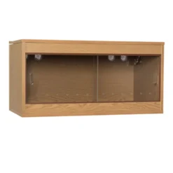 Monkfield Tortoise Vivarium 90 X 46 X 46cm (36 X 18 X 18") Oak