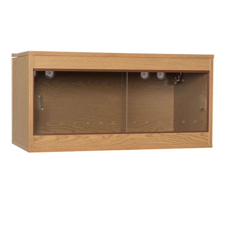Monkfield Tortoise Vivarium 90 X 46 X 46cm (36 X 18 X 18") Oak 1 Monkfield Tortoise Vivarium 90 X 46 X 46cm (36 X 18 X 18") Oak