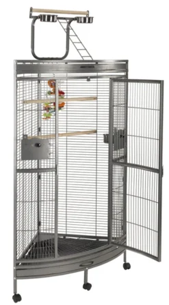 Sky Pet Products Liberta Discovery Corner Bird Cage