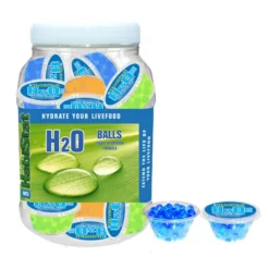 HabiStat H2O Balls Display Jar And 16 Tubs
