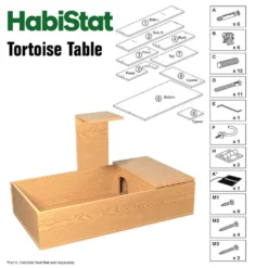 HabiStat Tortoise Starter Kit, Oak 6 HabiStat Tortoise Starter Kit, Oak -PetNest Shop HSTTSK2