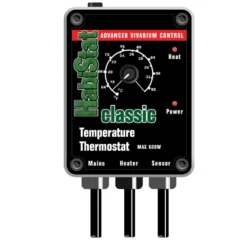 HabiStat Temperature On/Off Thermostat Black 600w