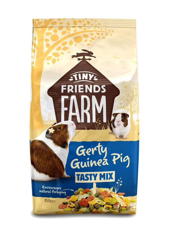 Supreme Tiny Friends Farm Gerty Guinea Pig Food Tasty Mix 1 Supreme Tiny Friends Farm Gerty Guinea Pig Food Tasty Mix