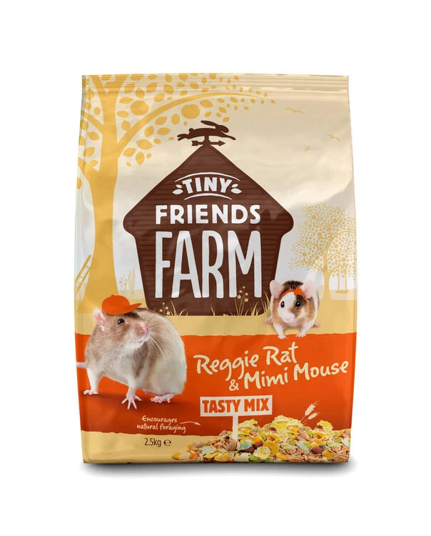 Supreme Tiny Friends Farm Reggie Rat Tasty Mix Muesli 1 Supreme Tiny Friends Farm Reggie Rat Tasty Mix Muesli