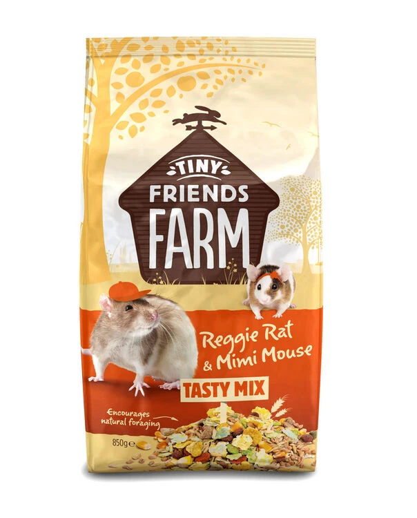 Supreme Tiny Friends Farm Reggie Rat Complete Muesli Food 1 Supreme Tiny Friends Farm Reggie Rat Complete Muesli Food
