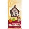 8 X Supreme Tiny Friends Farm Crunchers Russel Rabbit Munchers Carrot & Leek 120g
