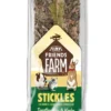 8 X Supreme Tiny Friends Farm Stickles With Timothy Hay & Herbs 100g