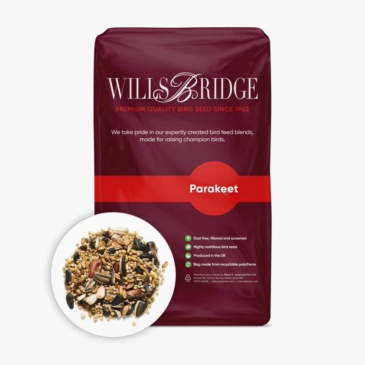 Willsbridge Parakeet Mix Bird Food 20kg 1 Willsbridge Parakeet Mix Bird Food 20kg