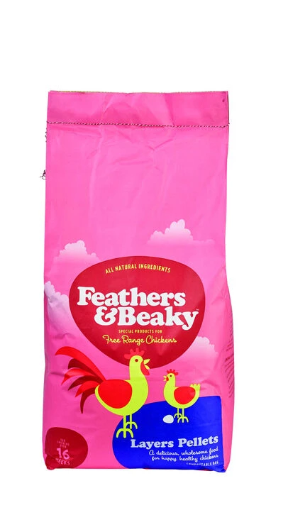Feathers & Beaky Free Range Layers Pellets Premium Chicken Food 2 Feathers & Beaky Free Range Layers Pellets Premium Chicken Food - Image 2